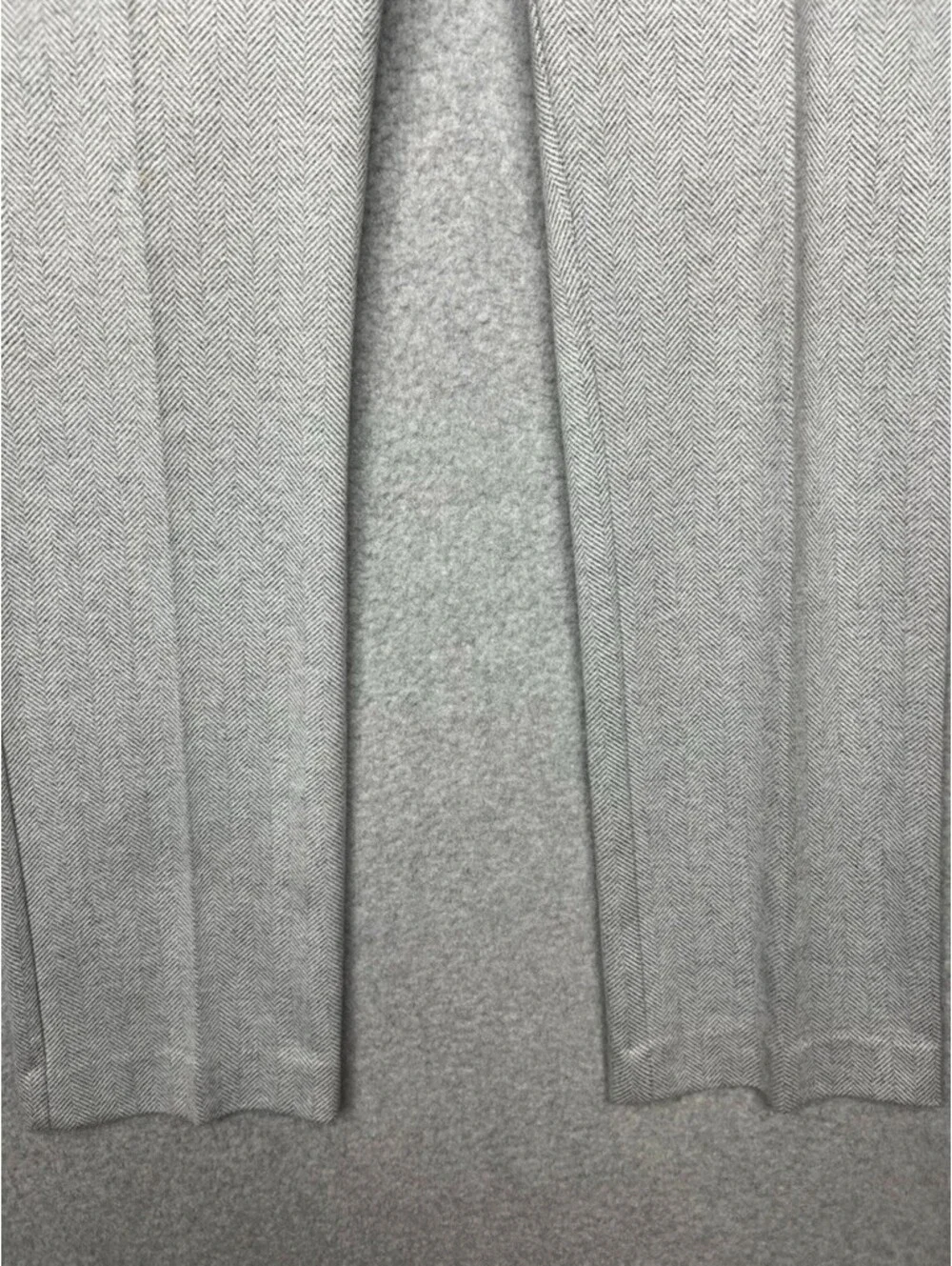 Ann Taylor Herringbone Ankle Pants Women Petite 6P Gray Office City Work Casual*